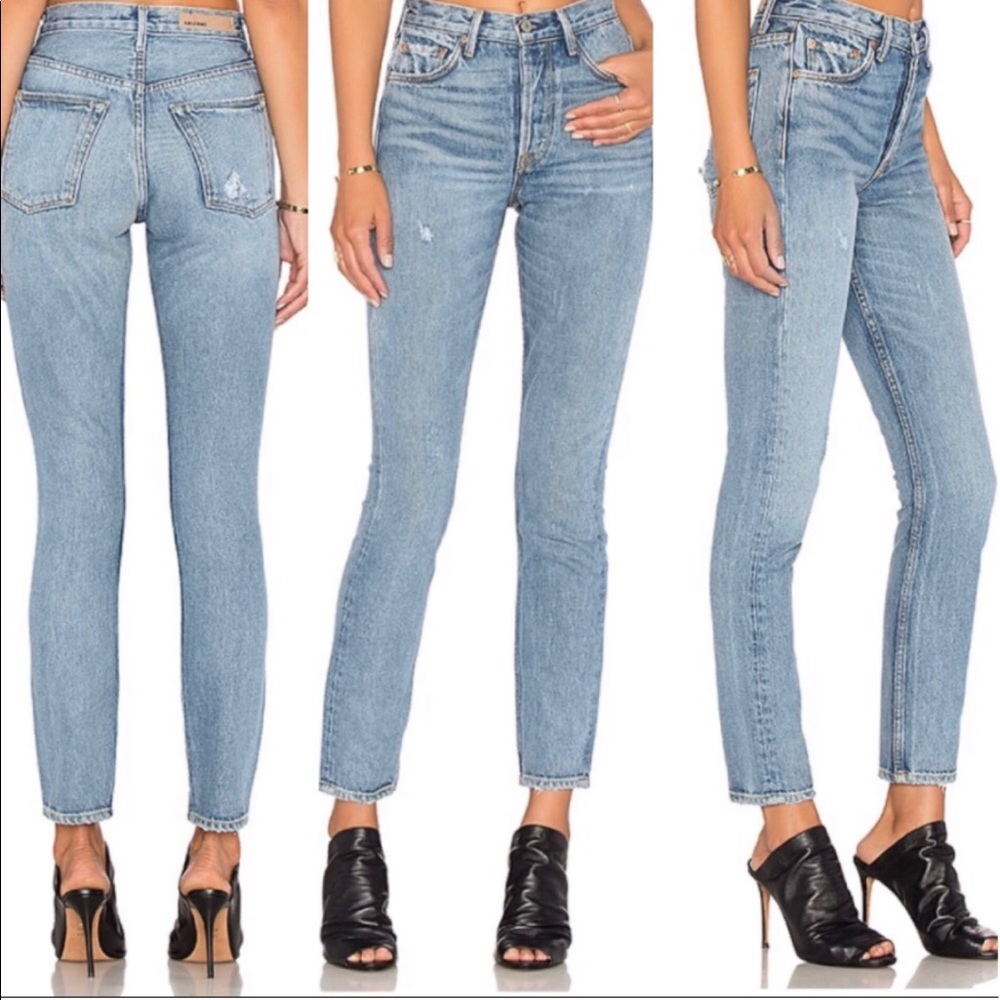 GRLFRND Karolina high waist skinny jeans